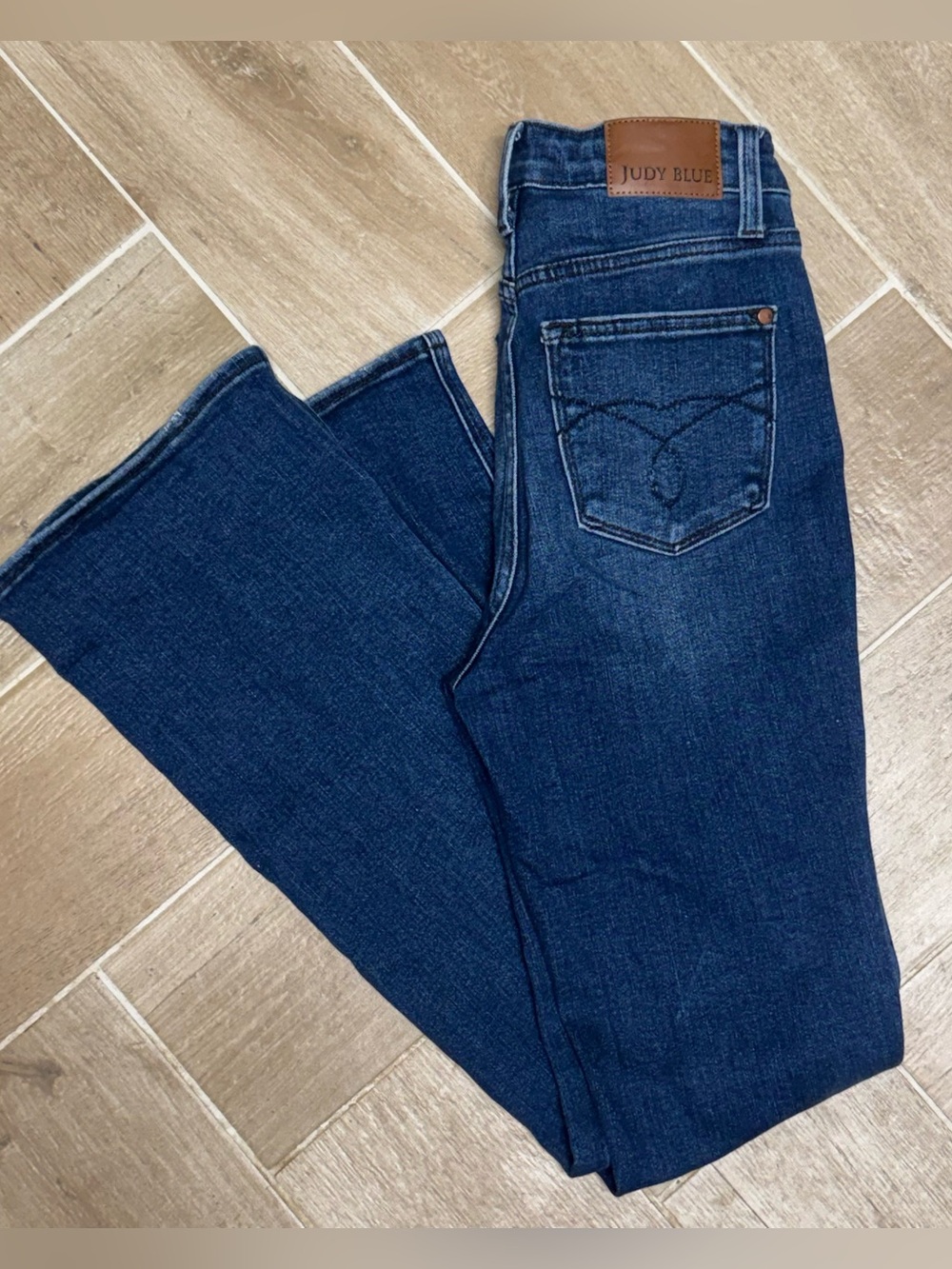 Judy Blue Boot Cut Jeans Dark Wash Size 1 25 - Picture 2 of 8